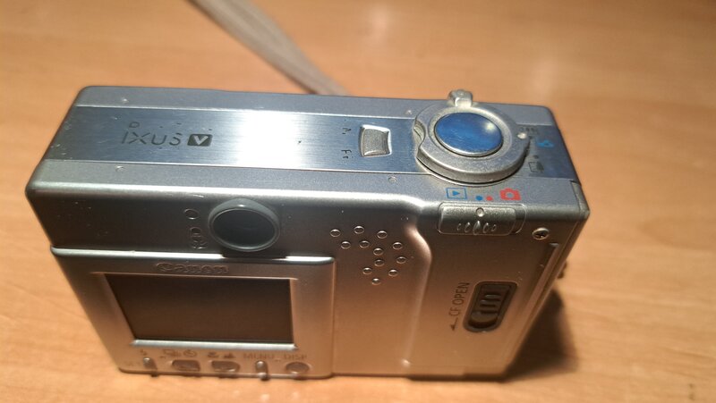 Aparat foto Canon Ixus V-PC zoom, lens, digital